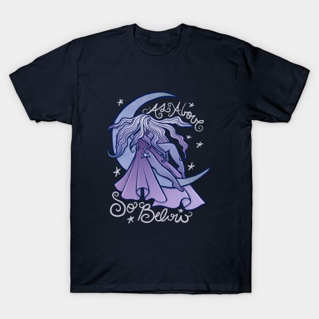 As above so below T-Shirt by bubbsnugg